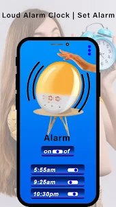 Loud Alarm Clock | Set Alarm