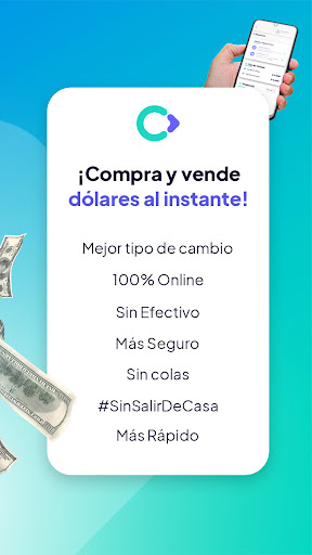 CambiaFX Cambia dólares online Screen 3