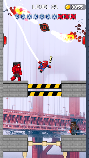 Mr Spider Hero Shooting Puzzle Screen 3