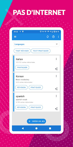 Flashcards - Outil d'étude screenshot 3