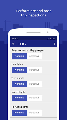 Vehicle Inspection Screen 2