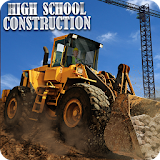 School Construction Site: Tower Crane Operator Sim icon