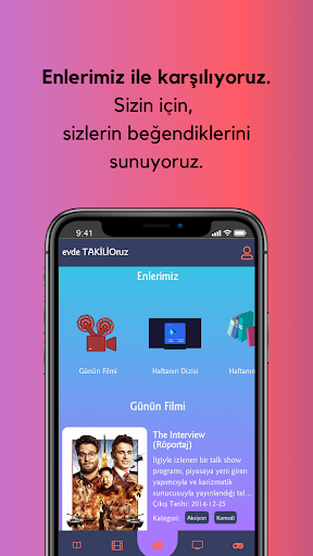 Android application takilio screenshort