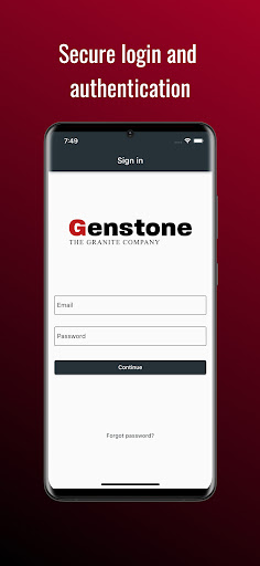 Android application Genstone screenshort