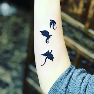Драконы татуировки