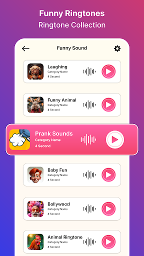 Funny Ringtones Ai Sounds: SMS screenshot 3