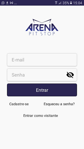 Android application Arena Pit Stop screenshort