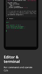 Dcoder, Compiler IDE :Code & Programming on mobile  screenshots 1