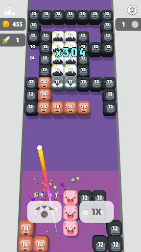 Android application 3D Block Breaker screenshort
