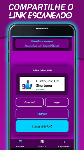 Leitor de Código QR Screen 3