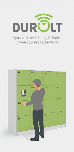 Android application Durolt Smart Locker screenshort