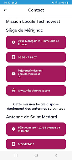 Ma Mission Locale Screen 2