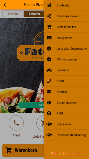 Fatehʻs Pizzeria & Bäckerei Screen 3