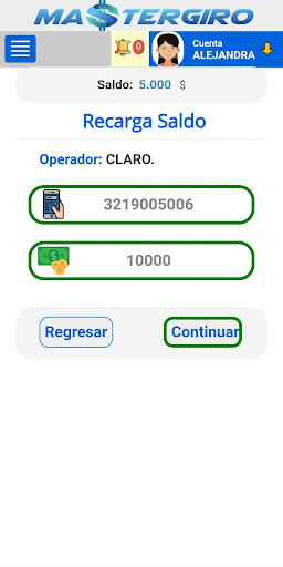 Mastergiro - envio a venezuela Screen 3