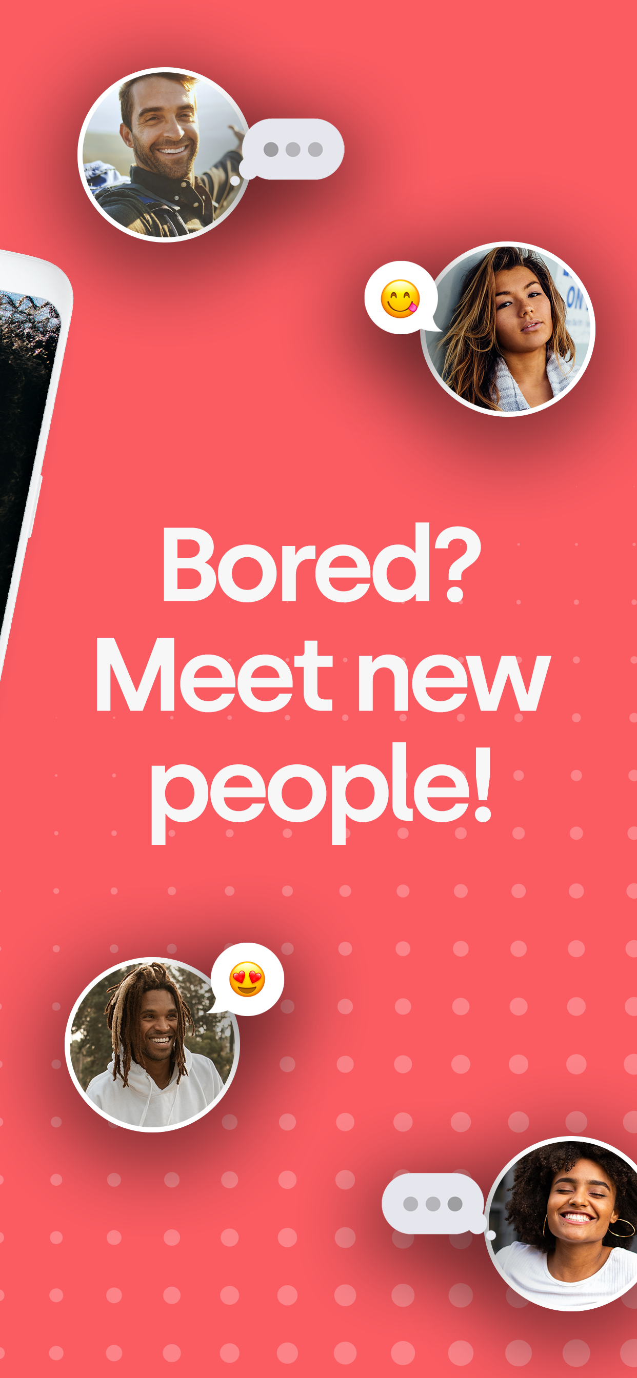 Android application JAUMO: Meet people.Chat.Flirt screenshort