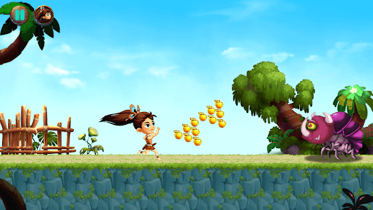 Screenshot 2 Jungle Adventures Run android