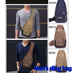Icon image Men's sling bag