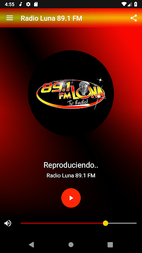 Android application Radio Luna 89.1 FM screenshort