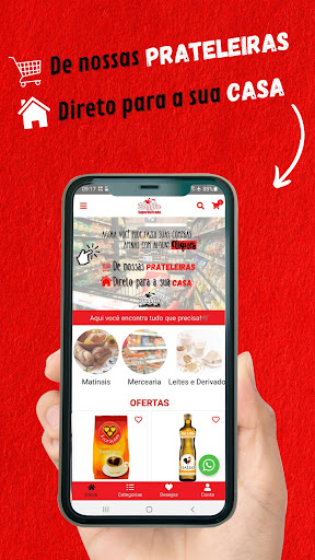 Android application Baggio Supermercado screenshort