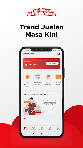 Android application JogjaKita Bisnis screenshort