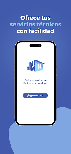 Android application Mitim Proveedor screenshort