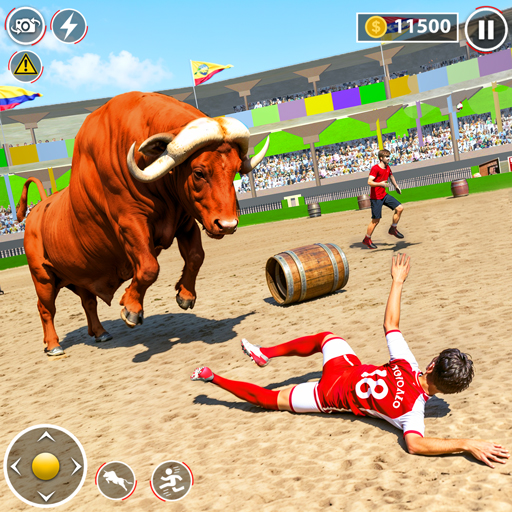 Angry Bull Fighting Bull Games Unduh di Windows