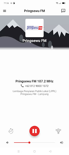 Android application Rapemda Pringsewu FM screenshort