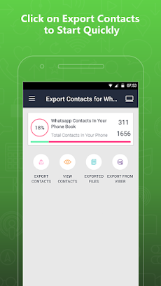 Export Contacts For WhatsAppのおすすめ画像1