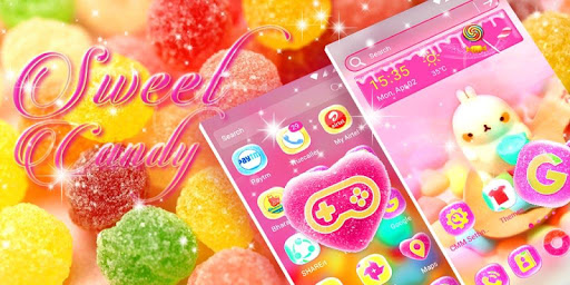 Candy Launcher Theme Screen 2