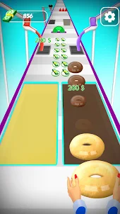 Bakery cooking: stacking games
