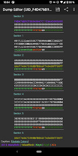 MIFARE Classic Tool Screenshot