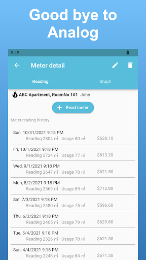 Smart Meter Reader Screen 3