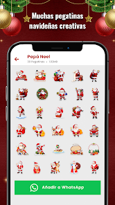 Captura 3 stickers navidad - WASticker android