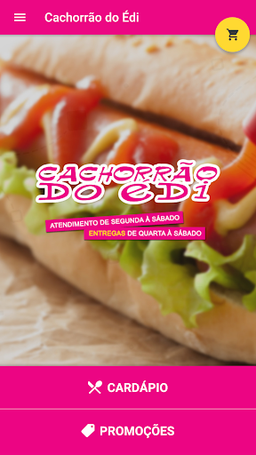 Android application Cachorrão do Édi screenshort