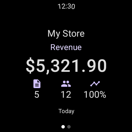 Screenshot of WooCommerce