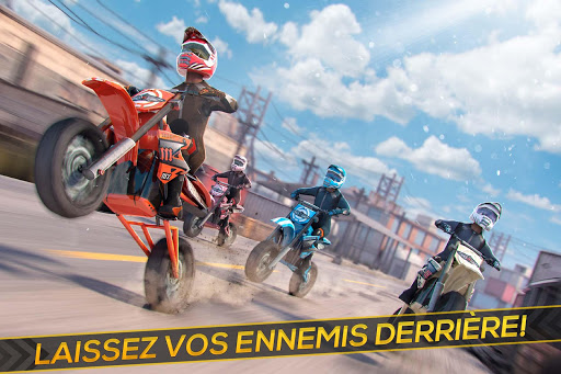 Code Triche Moto Cross Extrême Freestyle -  Réal Motor Courses APK MOD (Astuce) screenshots 1