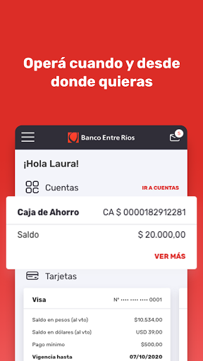 APP Banco Entre Ríos Screen 2