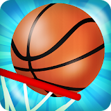 shooting basketball games icon