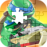 Ninja puzzle Turtle Game icon