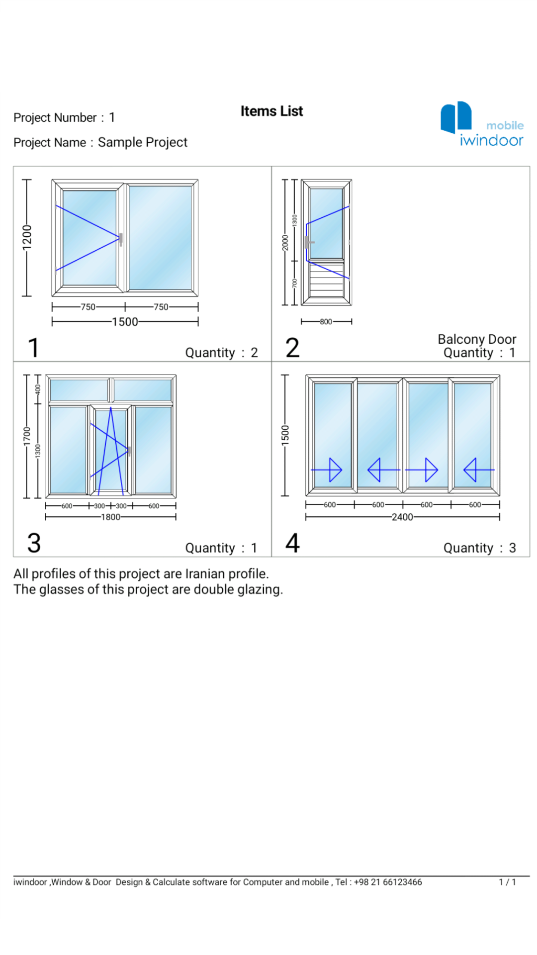 PVC and aluminium window and door design-iwindoor Screen 3
