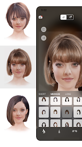 Hairstyle Try on: Bangs & Wigs