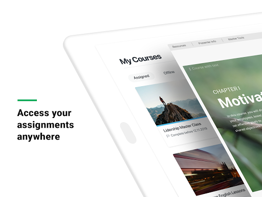 Screenshot of iSpring Learn
