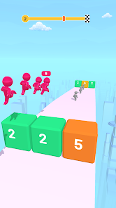 Screenshot 2 Crowd Run: Count Master game android