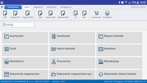 Studio System WEB Screen 3