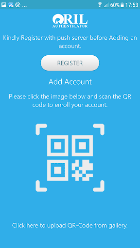 Android application RIL Authenticator screenshort