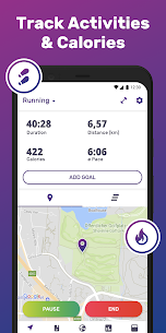 FITAPP: Run Distance Tracker MOD APK (مفتوح بريميوم) 2