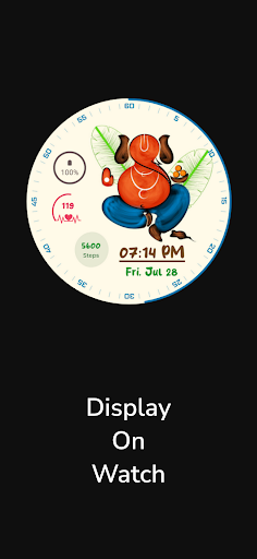 Ganesha Watch Face screenshot 2