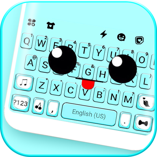 Cute Face Tongue Theme logo