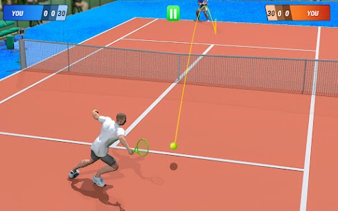 Tennis Champions Clash Mod Apk Amazing Sports Games 3D for Android 2