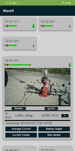 Wave9 Oilfield Monitor Screen 2